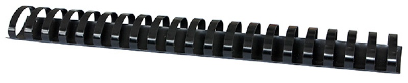 Пружина пластикова чорна d-38мм OFFICE PRODUCTS 20243915-05 , 50 шт/уп